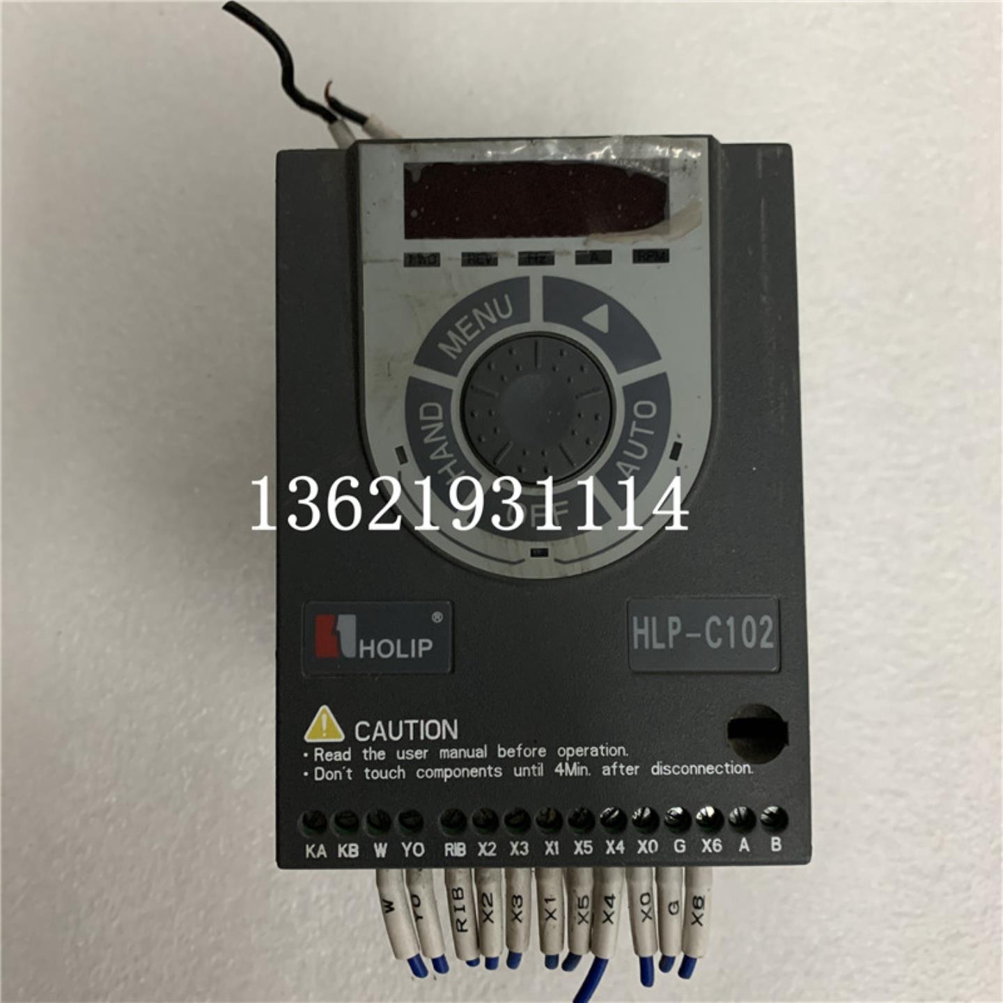 海利普变频器HLP-C10201D521P20XBX1CX0AXXV206 9成新 15KW 询价