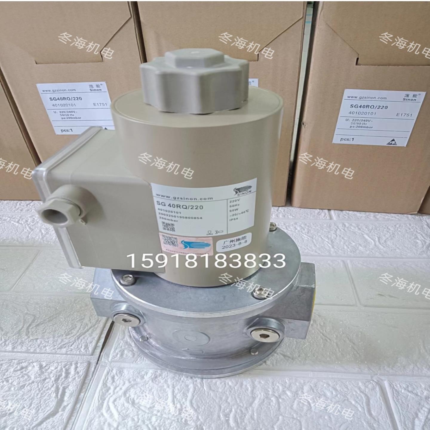 SG40RQ220 SG50RQ220施能电磁阀 窑炉专用电磁阀询价