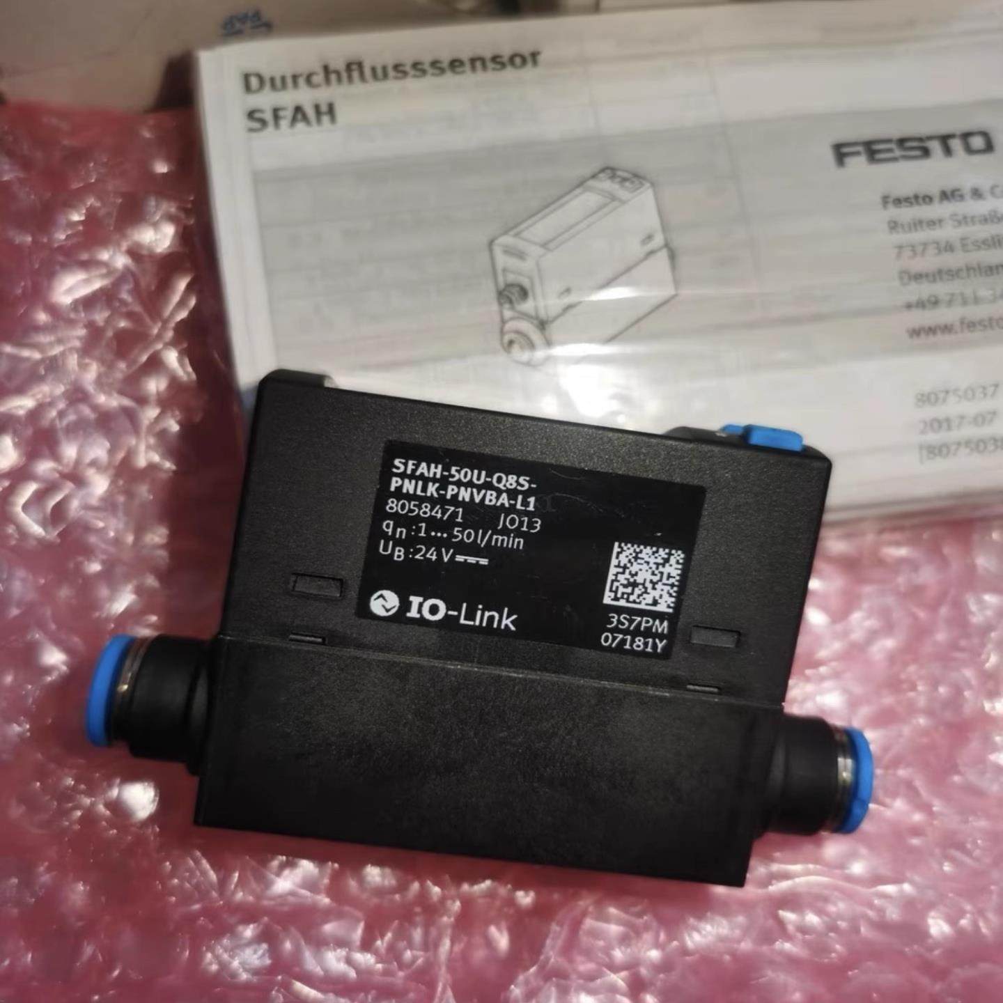 FESTO费斯托流量传感器 SFAH-50U-Q8S-PNLK-PNVBA-L1 8058471询价