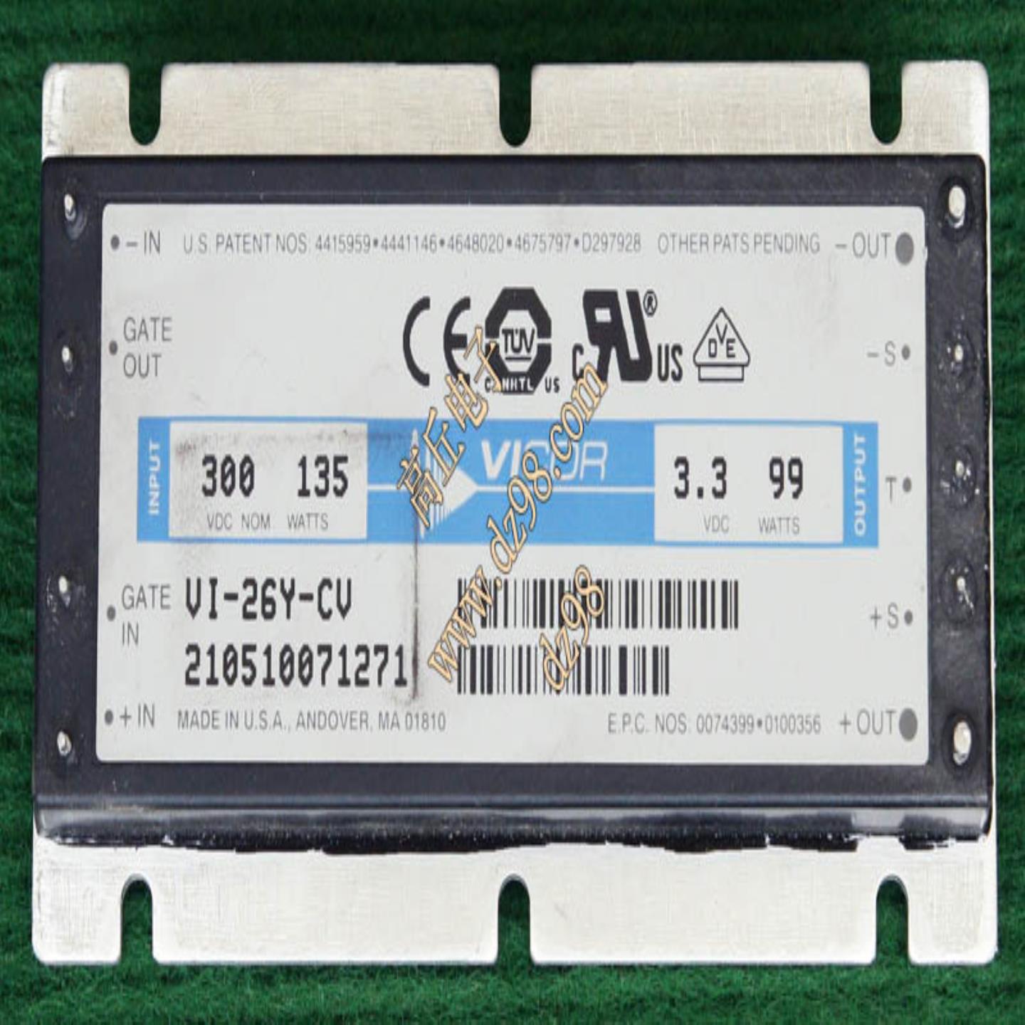 VICOR VI-26Y-CV隔离电源模块 支持220V整流滤波后300V转33V询价