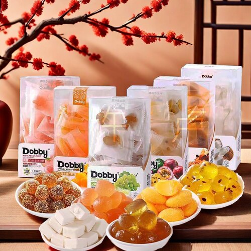 dobby哆比果汁软糖好吃浓郁果味