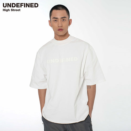 undefined立体压胶潮短袖T恤