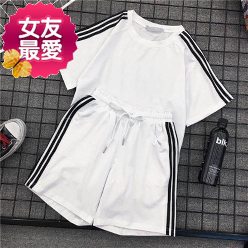 Track and field Athletic Wear suit student Training female summer Korean version of casual bf run Athletic Wear Two piece setin the Women's clothing/Boutique , Set/Student uniforms/Work uniforms , Leisure sports suit  category - from Buy2taobao.com to provide professional Taobao agent buy service