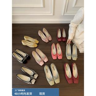 采购产品内增高女鞋,法式小香平底鞋,芭蕾舞鞋,春夏晚装鞋,温