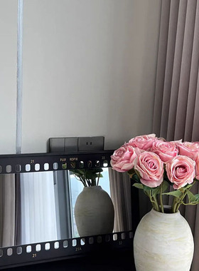 年下新款法式中古镜子画客厅镜面