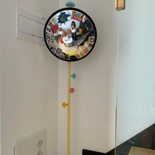 手工涂鸦彩绘DIY凹凸软镜拍照神器网红打卡店铺装饰广角镜子道具