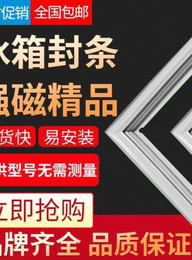 适用于容声BD/BC-100MB 205C 100A冰柜门封条磁性密封圈皮圈胶条