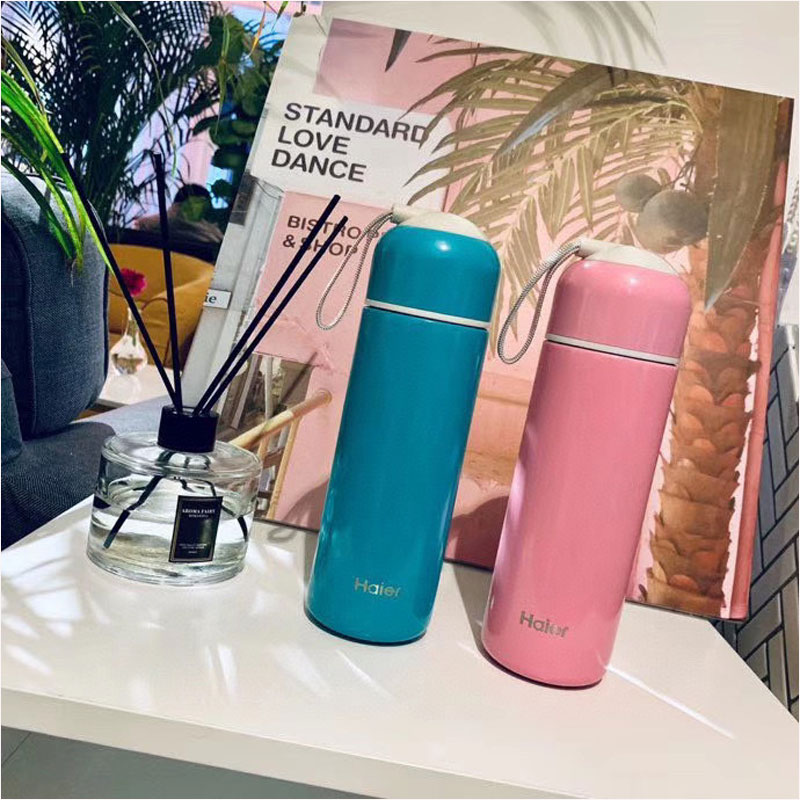 正品8层精钢材质为8/18食品级不锈钢内胆 保温杯 395ml