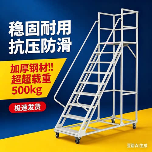 凌晔2/3步移动登高梯理货车
