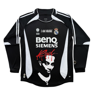 球服复古短袖 RULEE黑怕PLAYBOI MUSIC运动球衣长袖 CARTI嘻哈I