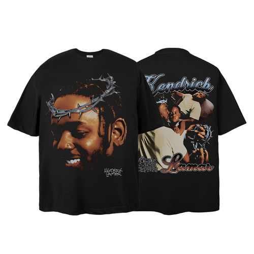 kendricklamar嘻哈说唱街头T恤