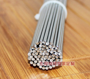 100支装30cm 2.4特粗不锈钢圆签 烧烤针户外烧烤工具烤羊肉串钎子