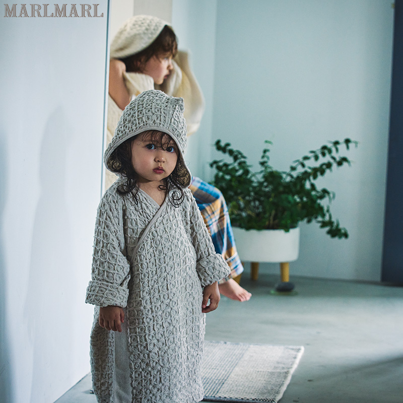寶寶連帽浴袍marlmarl