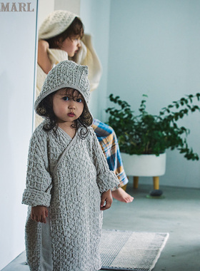 MARLMARL儿童宝宝浴袍连帽斗篷式浴巾温泉公主游泳披风bathrobe03