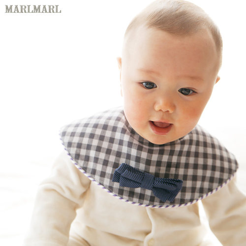 日本marlmarl官方宝宝圆形围兜