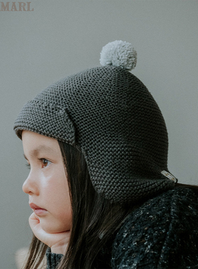 MARLMARL帽子婴儿秋冬宝宝男童女童针织保暖帽毛线帽watch cap03