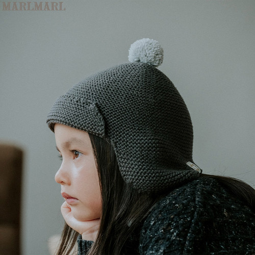 marlmarl针织帽帽子无缝编制