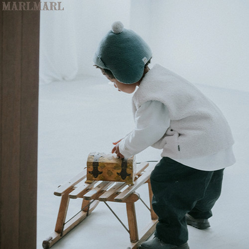 marlmarl针织帽春秋保暖帽子