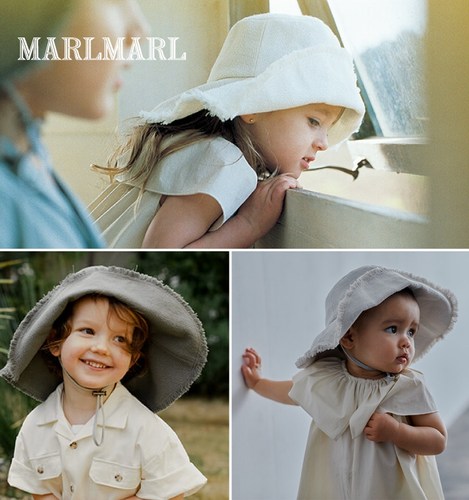 marlmarl户外遮阳儿童防晒帽