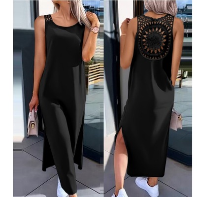 欧美风夏季女装休闲镂空