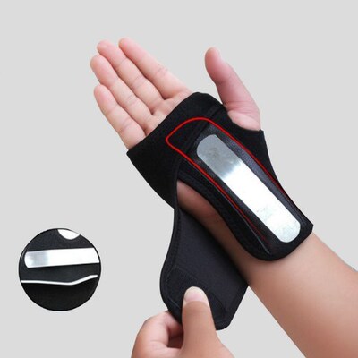 1pcs afety Wrist Straps Fixed Palm Steel Wrist Support Brace