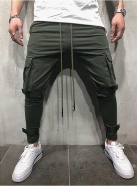 2018 Sport pants for men in autumn Men's casual trousers男1
