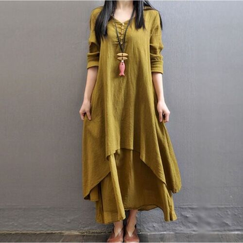 plus-size fashion summer women dress loose ladies dresses女
