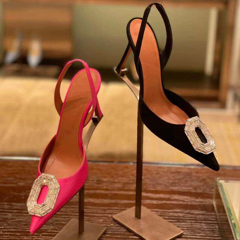 diamond sandals women high heel shoes女 大码43高跟凉鞋高跟鞋
