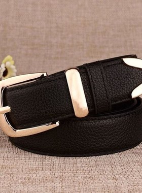female retro belts women casual belt ladies pin buckle belt