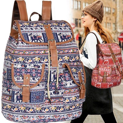 Female  Laptop Backpack Women School bags for Teenage Girls