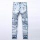 pants Motorcycle 男新款 men jeans机车裤 牛仔裤 new 男式