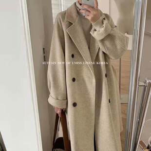 women long jacket 2023 lady winter coat coats彷呢大衣 autumn