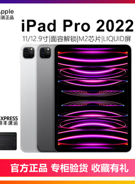 Apple/苹果 11 英寸iPad Pro12.9英寸美版2022平板电脑M2芯片国行