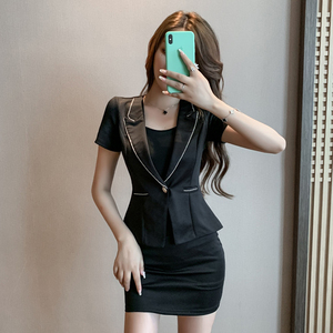 足疗女技师工作服气质套装美容馆养生会所沐足店酒店ktv足浴工服