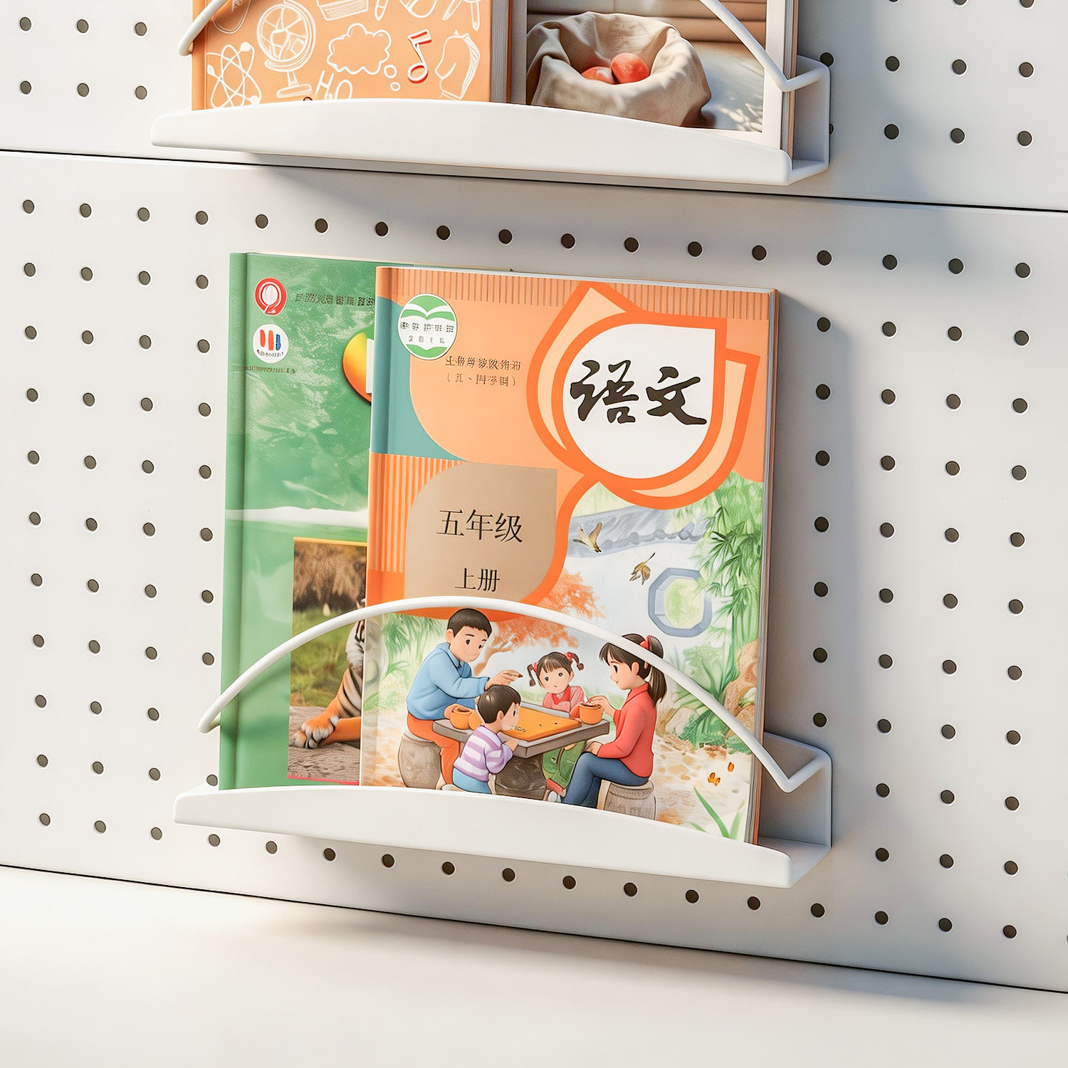 儿童绘本收纳架书架磁吸式图片
