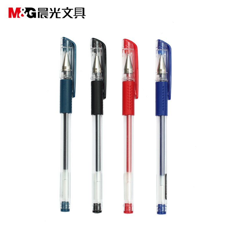 碳素签字学生书写教师晨光中性笔