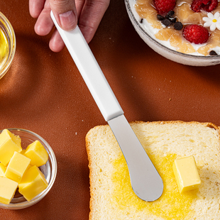 黄油抹刀430不锈钢面包抹酱刀涂抹果酱奶酪花生酱304食品级黄油刀