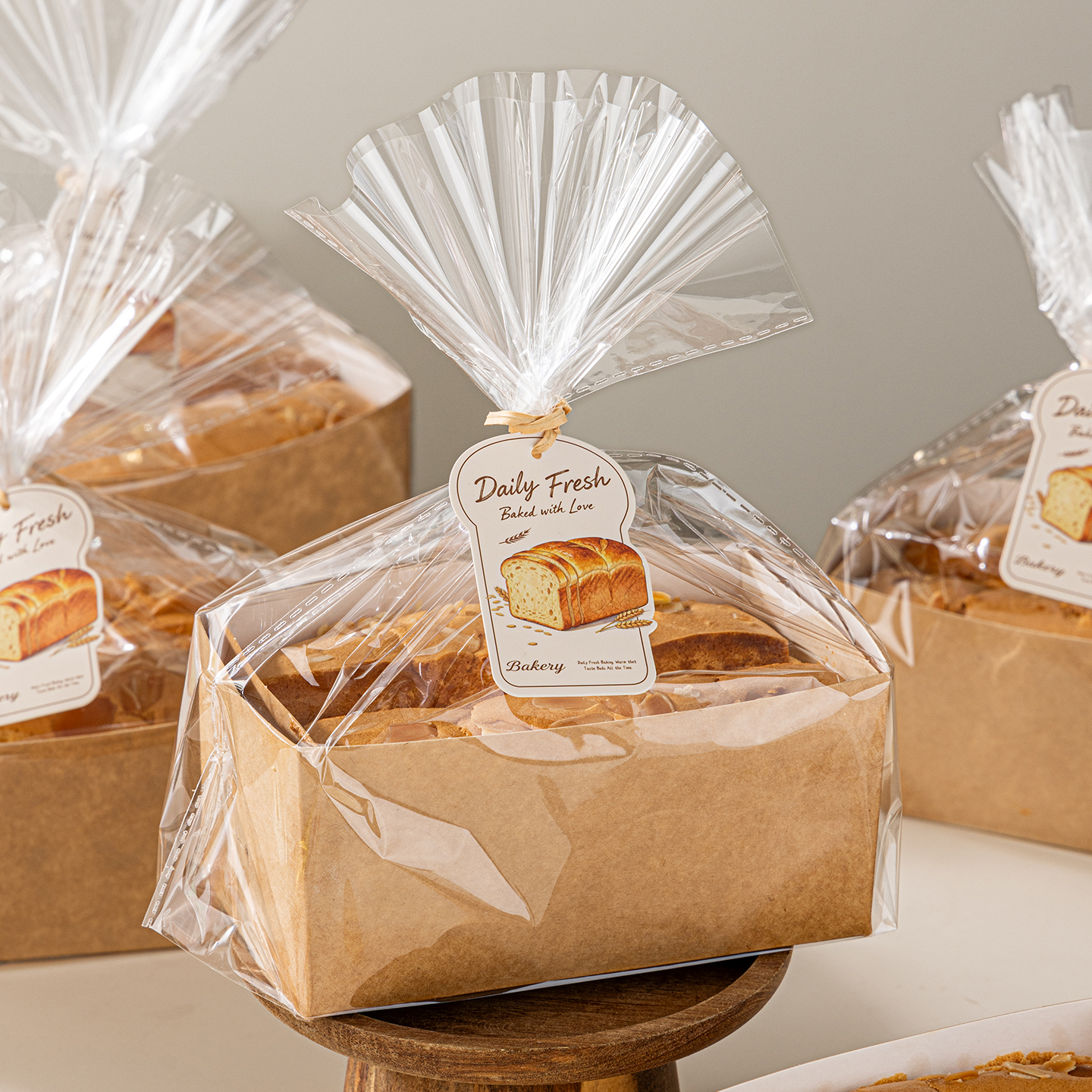 金枕蛋糕纸托盒一次性耐高温吐司