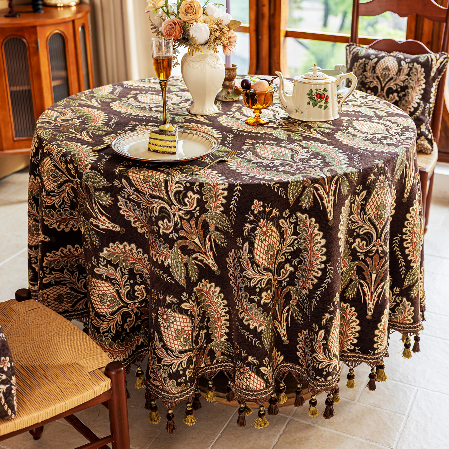 欧式餐桌布高档奢华2025新款