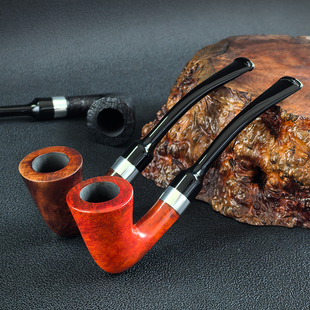 Caesar 凯撒都柏林叼斗18g小弯斗迷你烟斗意大利进口石楠木男烟具