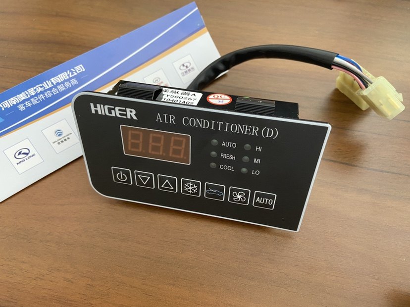 苏州金龙海格客车空调控制面板空调操纵器同创ty-08042原厂质保