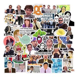 50PCS the office Sticker Waterproof Fun Sticker Toy Luggage