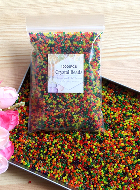 10000pcs/bag Crystal Soil Hydrogel Gel Orbiz Water Beads Flo
