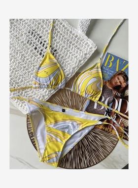 kendall jenner swimwear bikini set thong brazilian beachwear