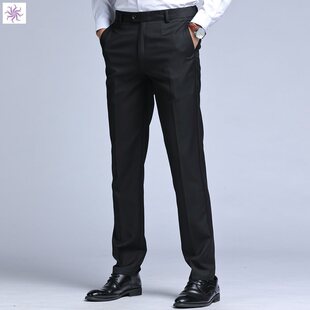 Trousers Mens Man Pencil Business Pants Formal Men For Suit