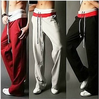 Men Casual Sports trousers Harem Cotton SweatPants运动卫裤
