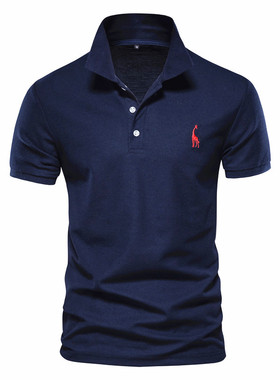 Man Polo Shirt Mens Casual Short Sleeve  polo men短袖T恤男