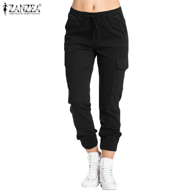 Pants Trousers For Women Yoga Sweat Track Autumn Cargo