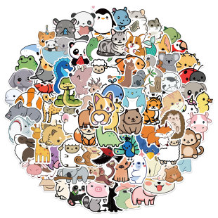 100 cartoon Pokemon graffiti stickers mobile phone skateboar
