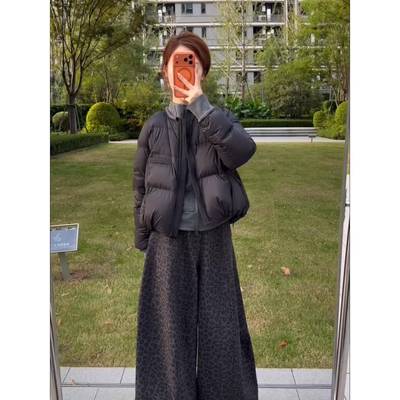 短款巨好看羽绒服女冬季新款2025爆款轻薄保暖小个子面包服外套